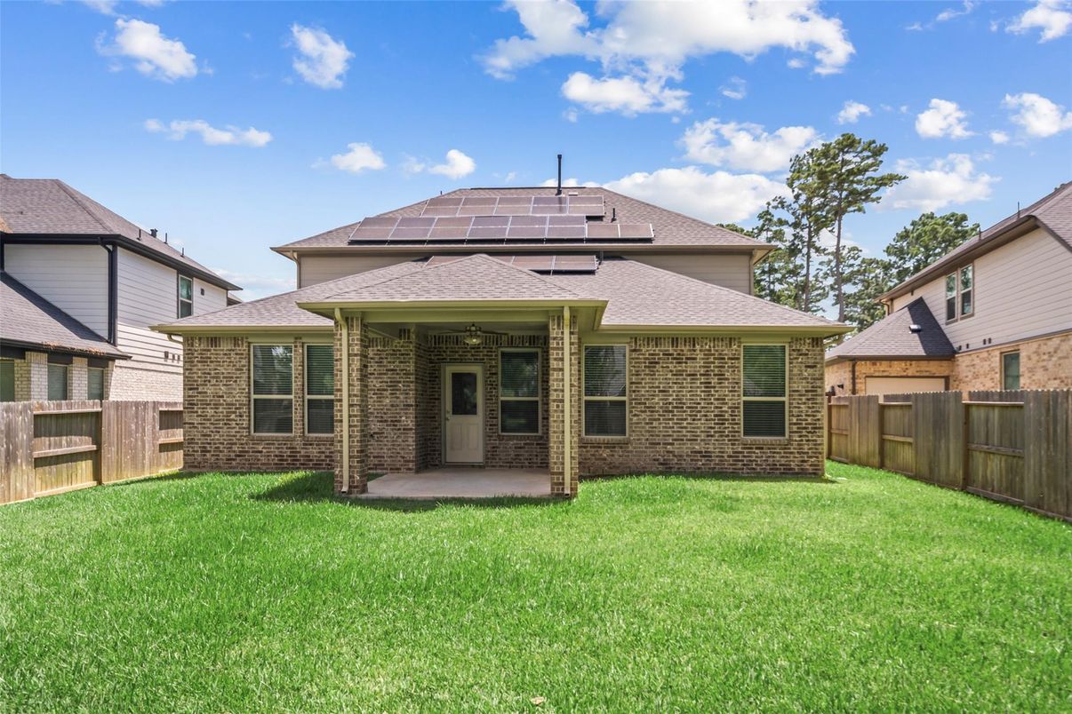 Backyard, Exterior, Solar Panels