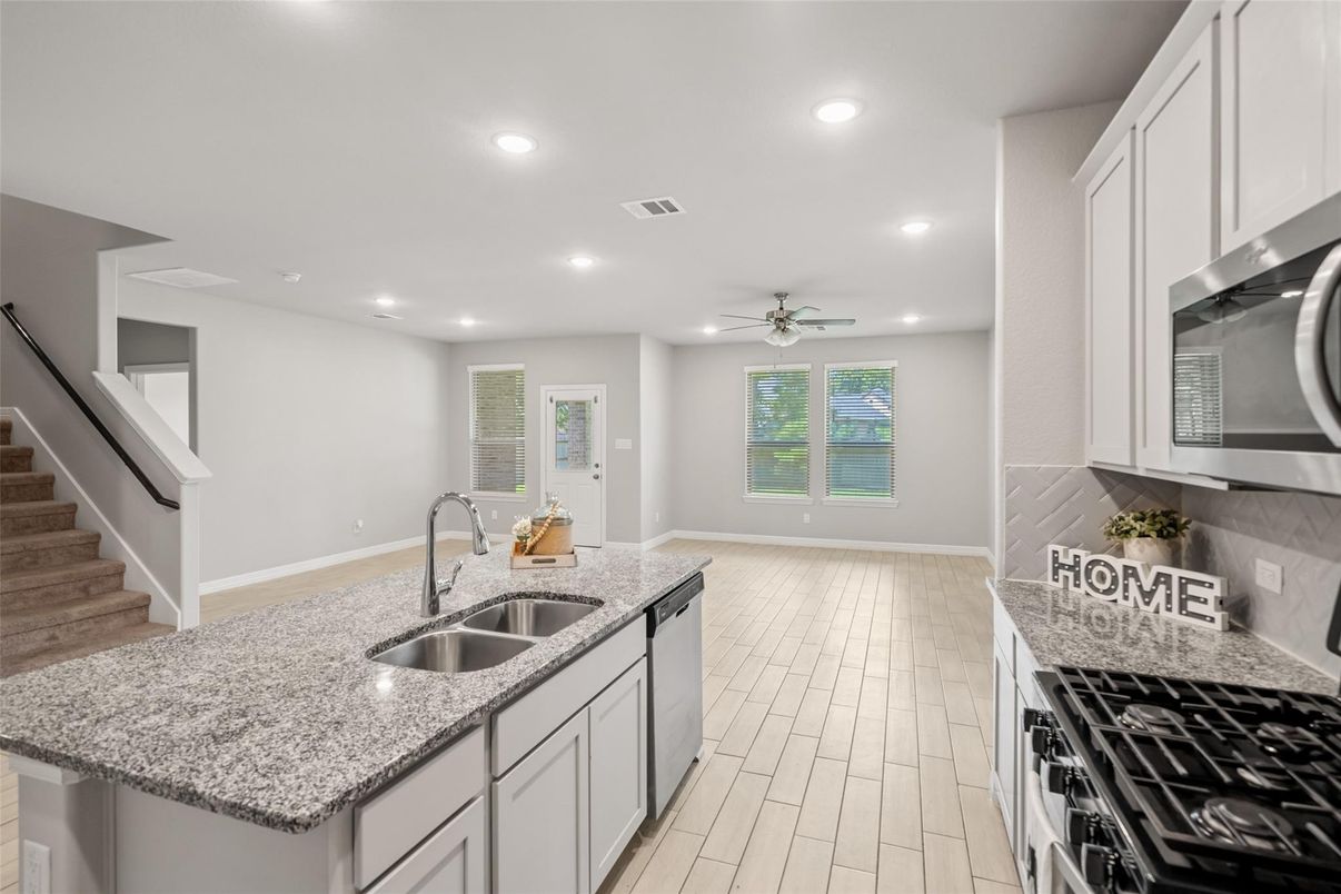 Interior, Kitchen, Recessed Lighting