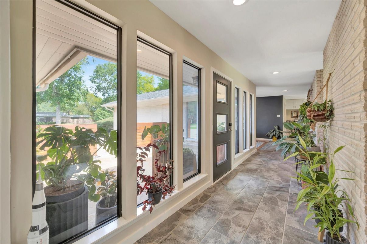 Interior, Recessed Lighting, Stone Walls