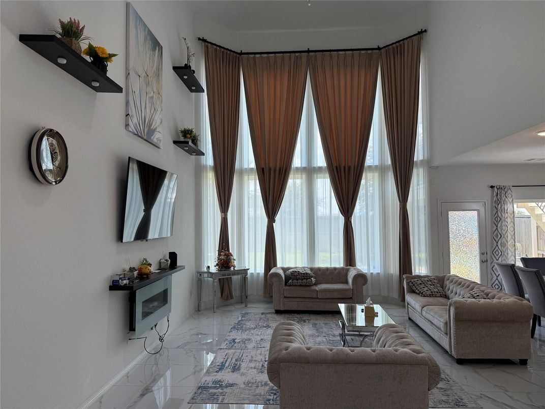 Interior, Living room, Marble, Recessed Lighting
