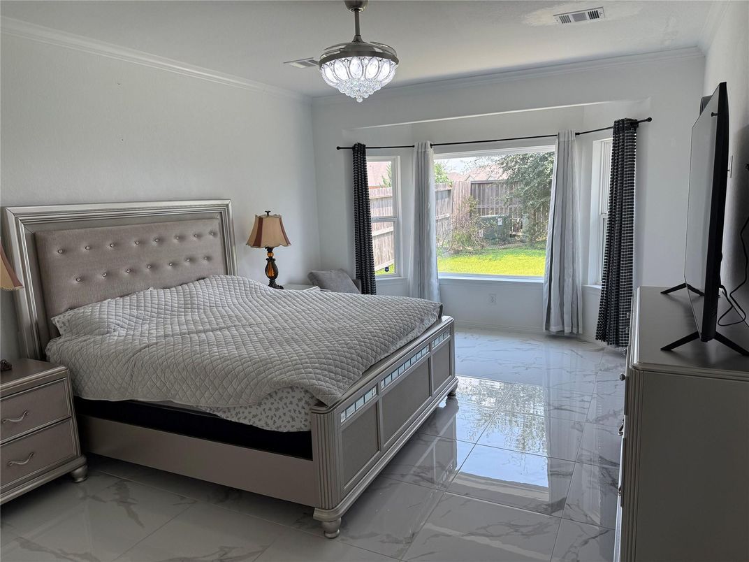 Bedroom, Interior, Marble