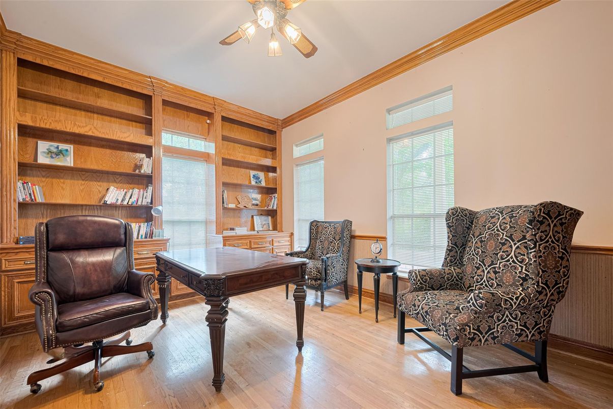 Home Office, Interior, Wood Texture Flooring