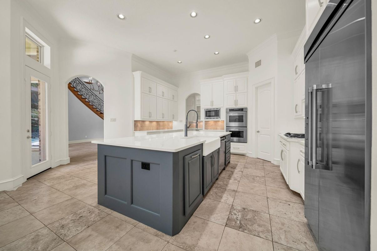 Interior, Kitchen, Recessed Lighting, Stainless Steel Appliances
