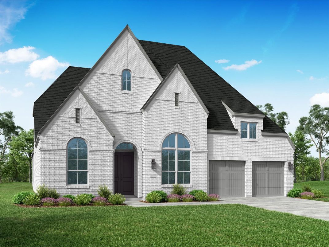 Attached, Exterior, Facade, Brick Facade, Brick Traditional