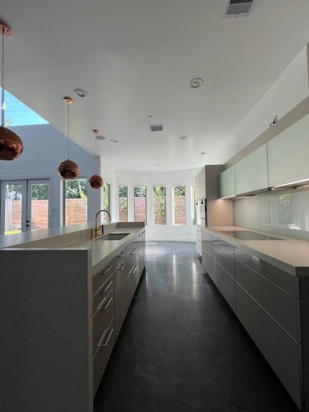 Interior, Kitchen, Pendant Lights, Recessed Lighting