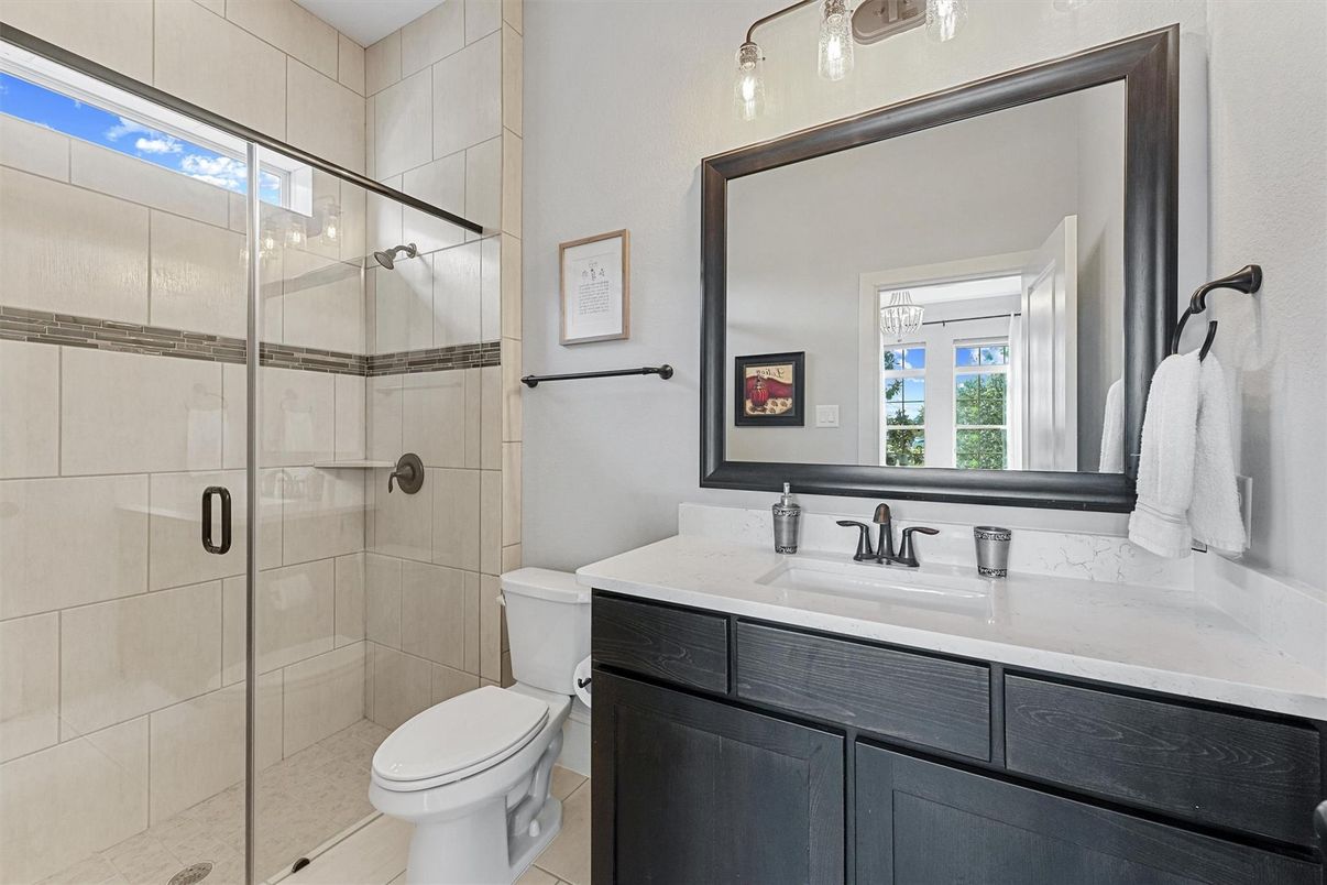 Bathroom, Glass Shower, Interior