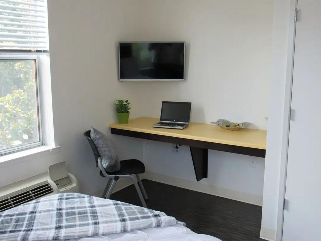 Home Office, Interior, Wood Texture Flooring