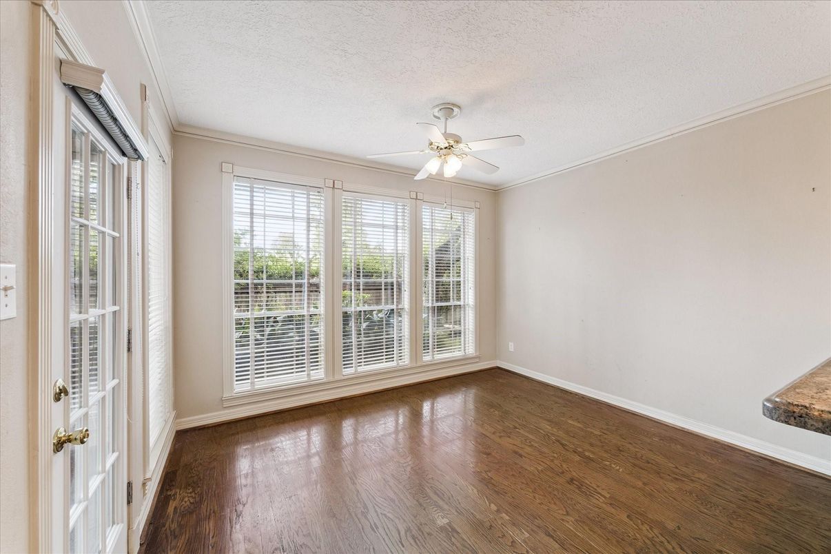 Empty room, Interior, Wood Texture Flooring