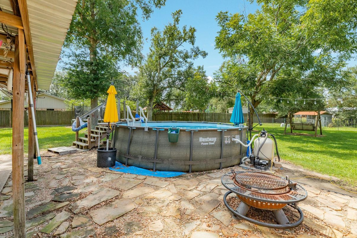 Backyard, Exterior, Playground, Pool