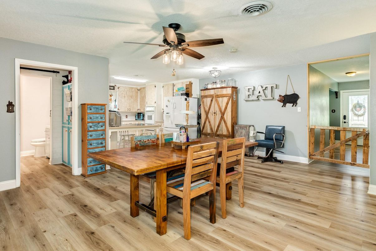 Dining room, Interior, Kitchen, Wood Texture Flooring