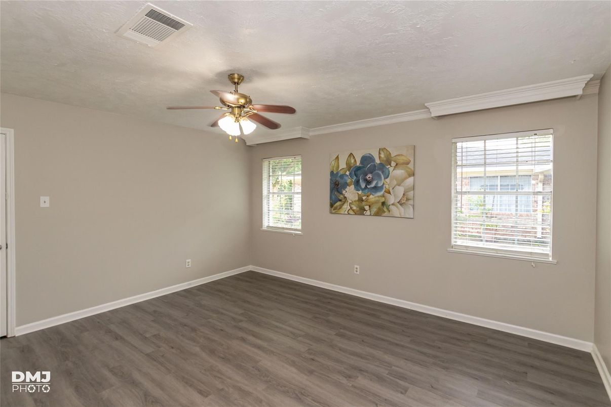 Empty room, Interior, Wood Texture Flooring