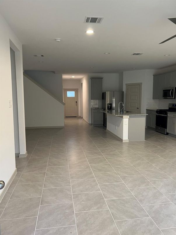 Interior, Kitchen, Recessed Lighting, Stainless Steel Appliances