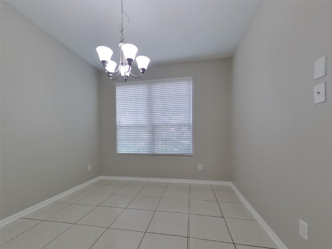 Chandelier, Empty room, Interior