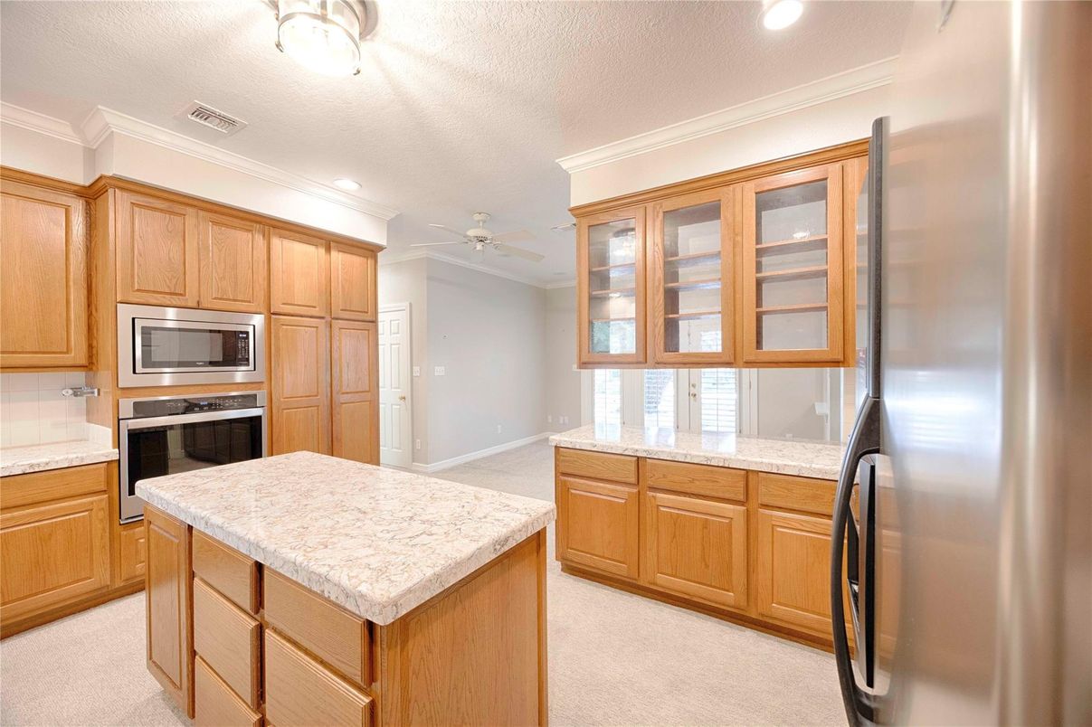Interior, Kitchen, Recessed Lighting, Stainless Steel Appliances
