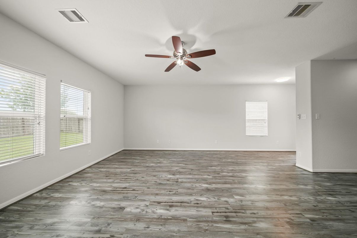 Empty room, Interior, Wood Texture Flooring