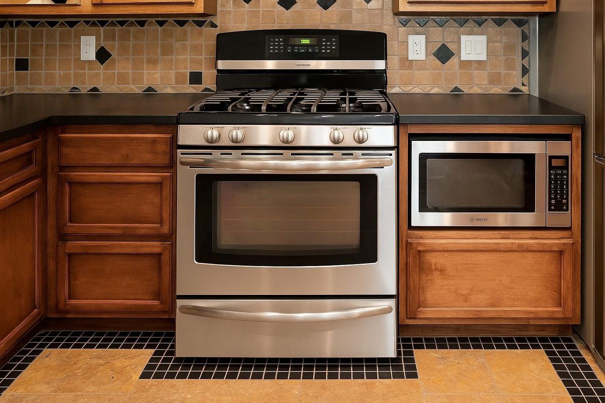 Interior, Kitchen, Stainless Steel Appliances