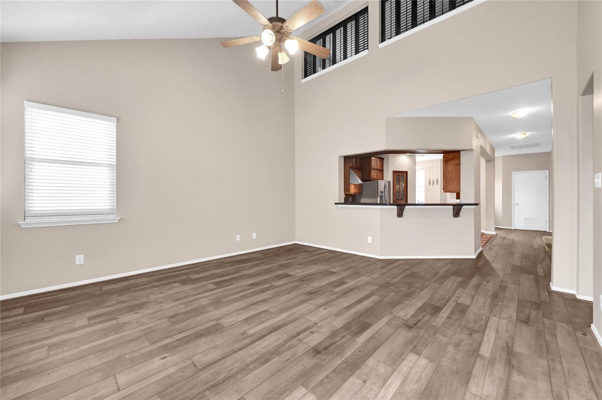 Empty room, Interior, Wood Texture Flooring