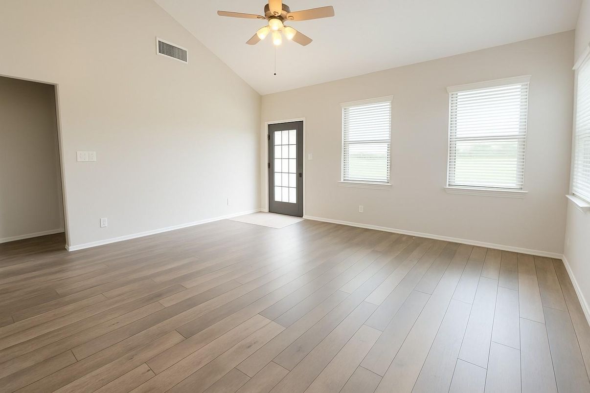 Empty room, Interior, Wood Texture Flooring