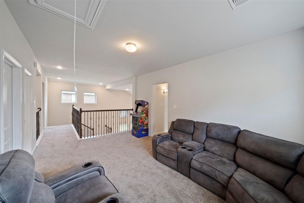 Home Theatre Room, Interior, Living room, Recessed Lighting