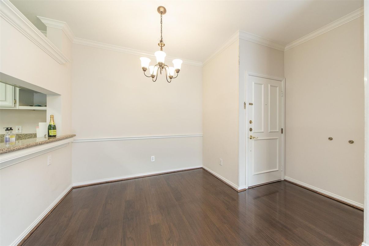 Chandelier, Empty room, Interior, Wood Texture Flooring