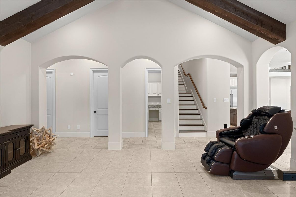 Interior, Wooden Beams