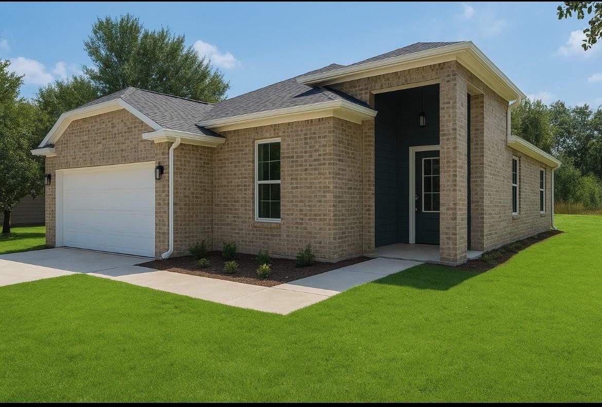 Attached, Exterior, Facade, Brick Facade, Brick Traditional