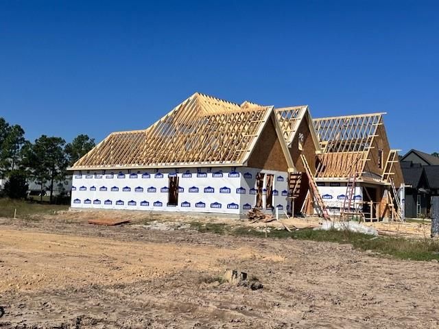 Backyard, Exterior, Facade, Log Home