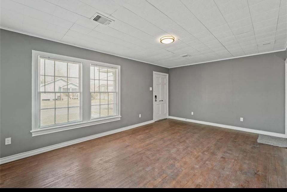 Empty room, Interior, Wood Texture Flooring
