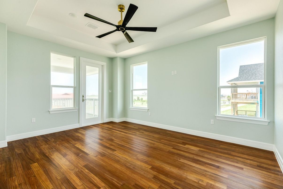 Empty room, Interior, Wood Texture Flooring