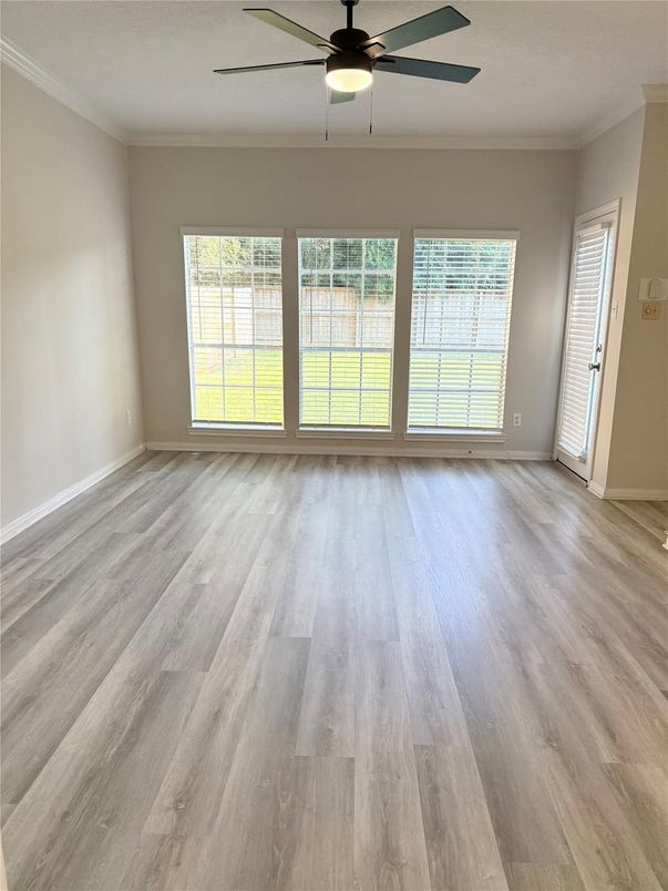Empty room, Interior, Wood Texture Flooring