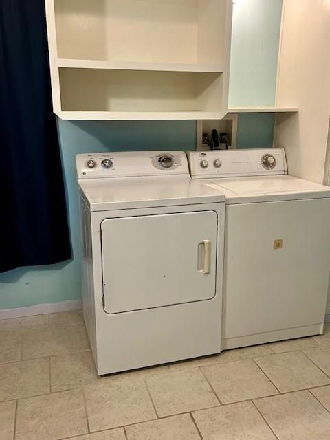 Interior, Washer