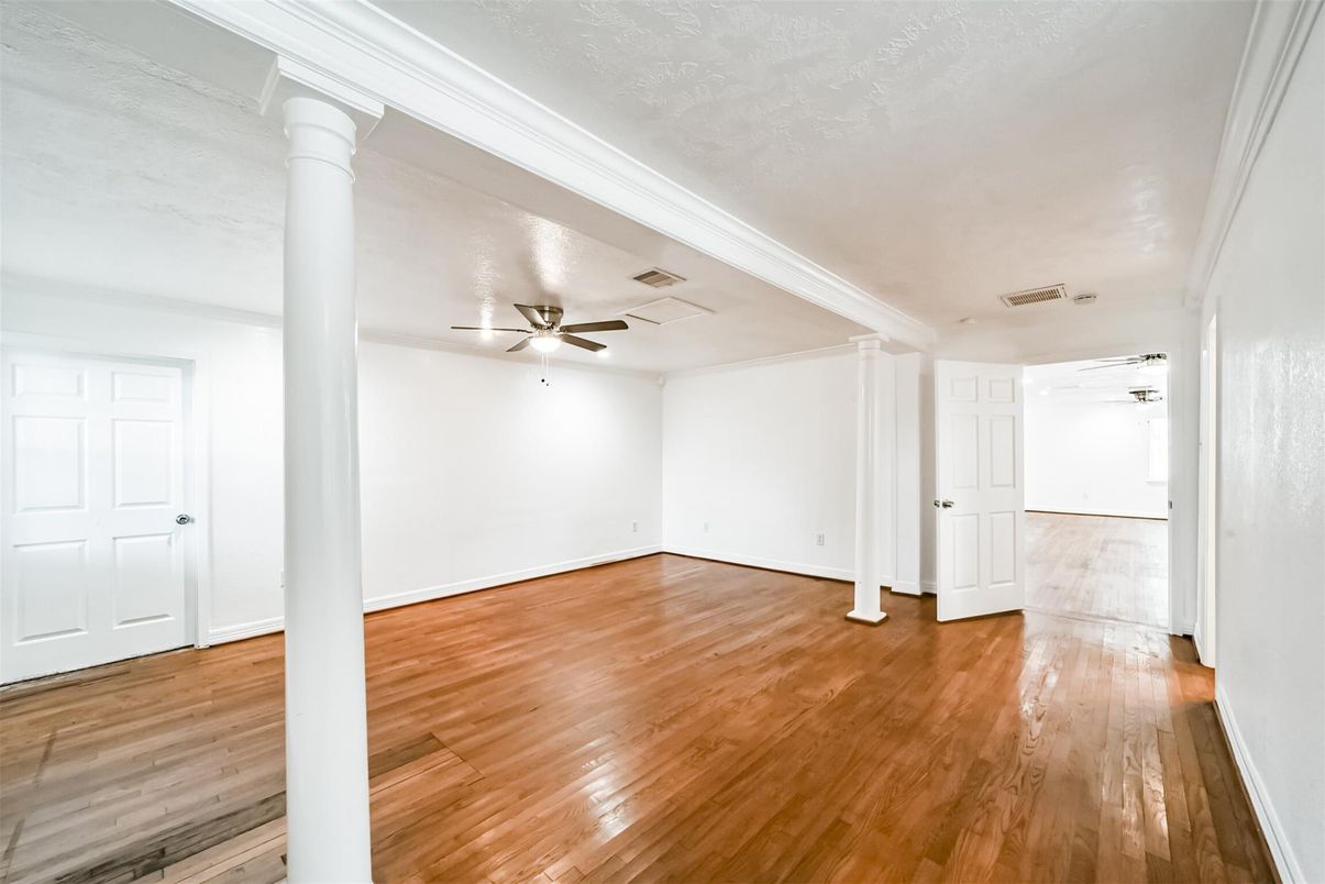 Empty room, Interior, Wood Texture Flooring
