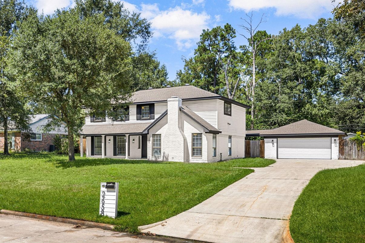 Backyard, Detached Garage, Exterior, Facade, French Provincial
