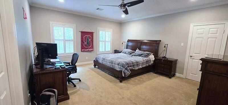 Bedroom, Home Office, Interior, Recessed Lighting