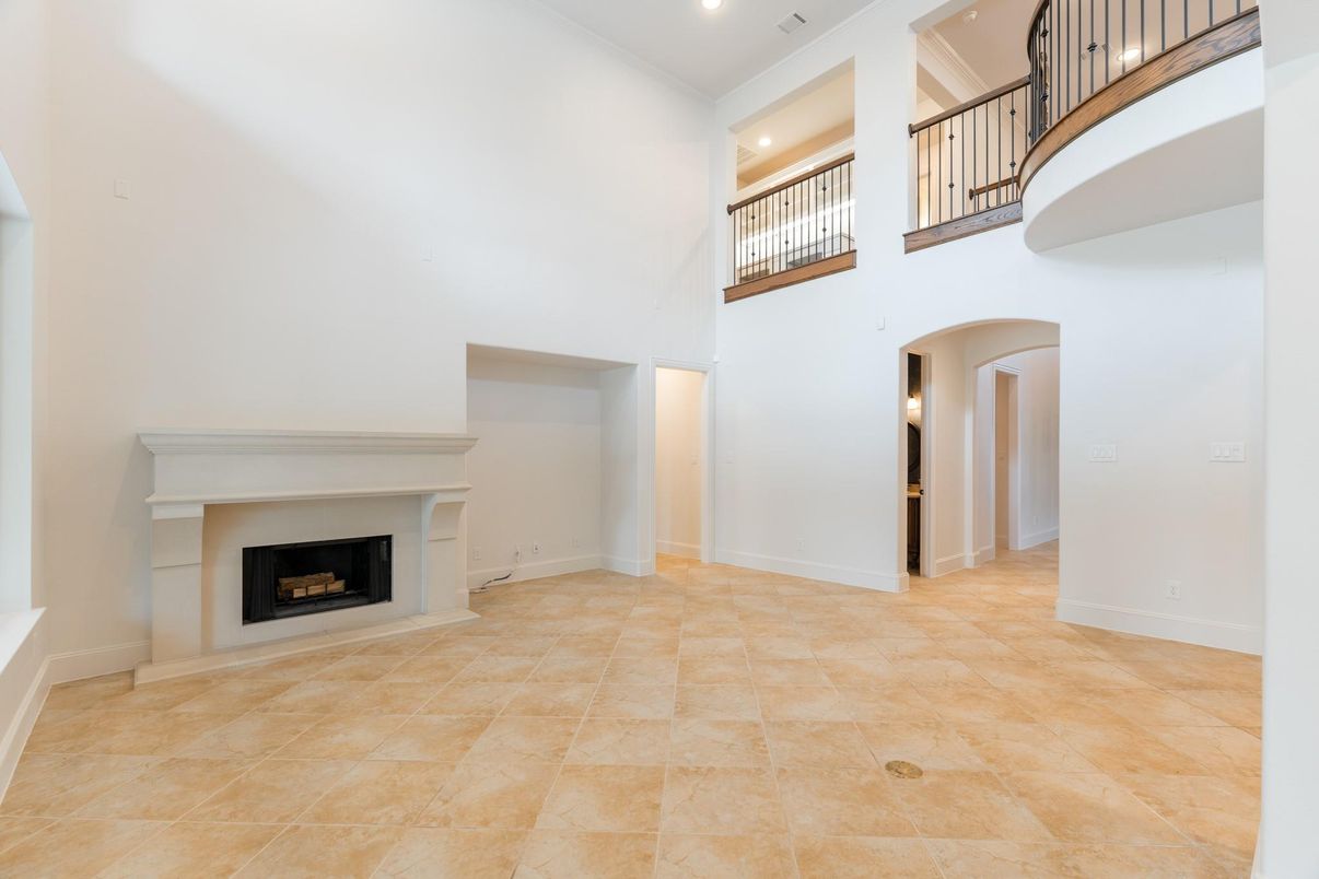 Fireplace, Interior, Recessed Lighting