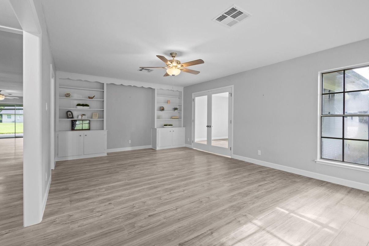 Empty room, Interior, Wood Texture Flooring