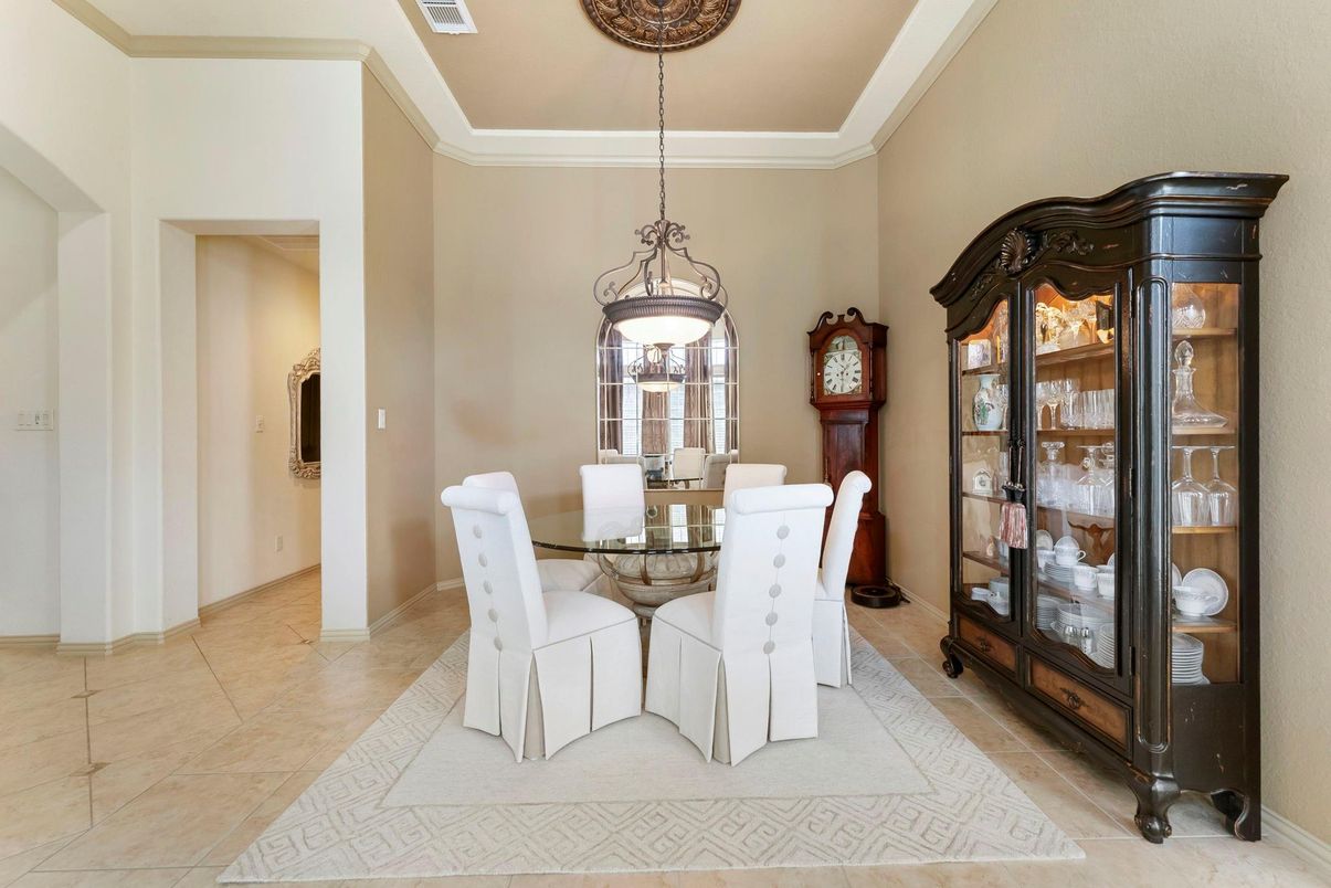 Dining room, Interior, Pendant Lights