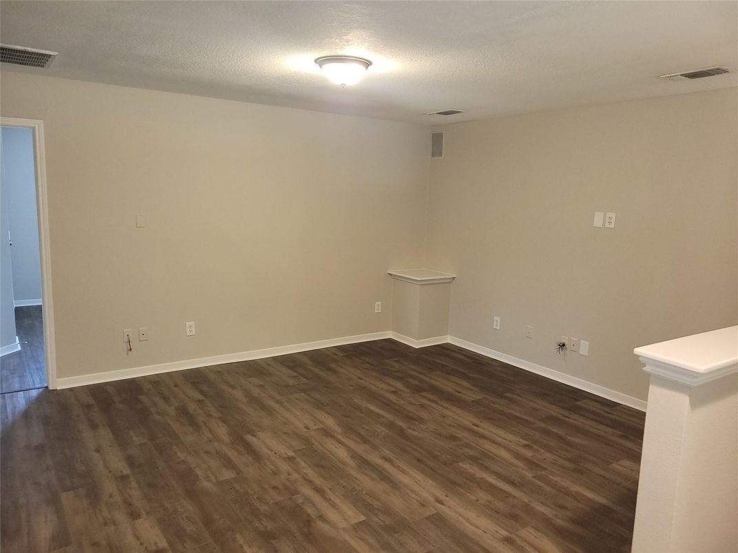 Empty room, Interior, Wood Texture Flooring