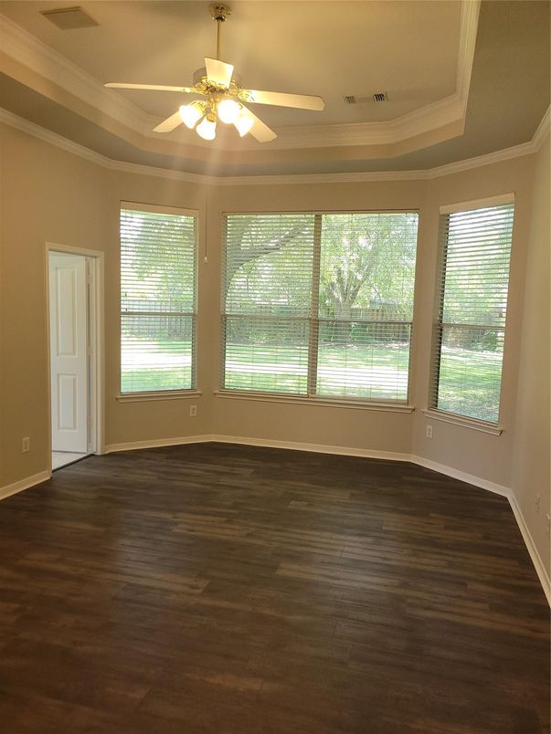 Empty room, Interior, Wood Texture Flooring