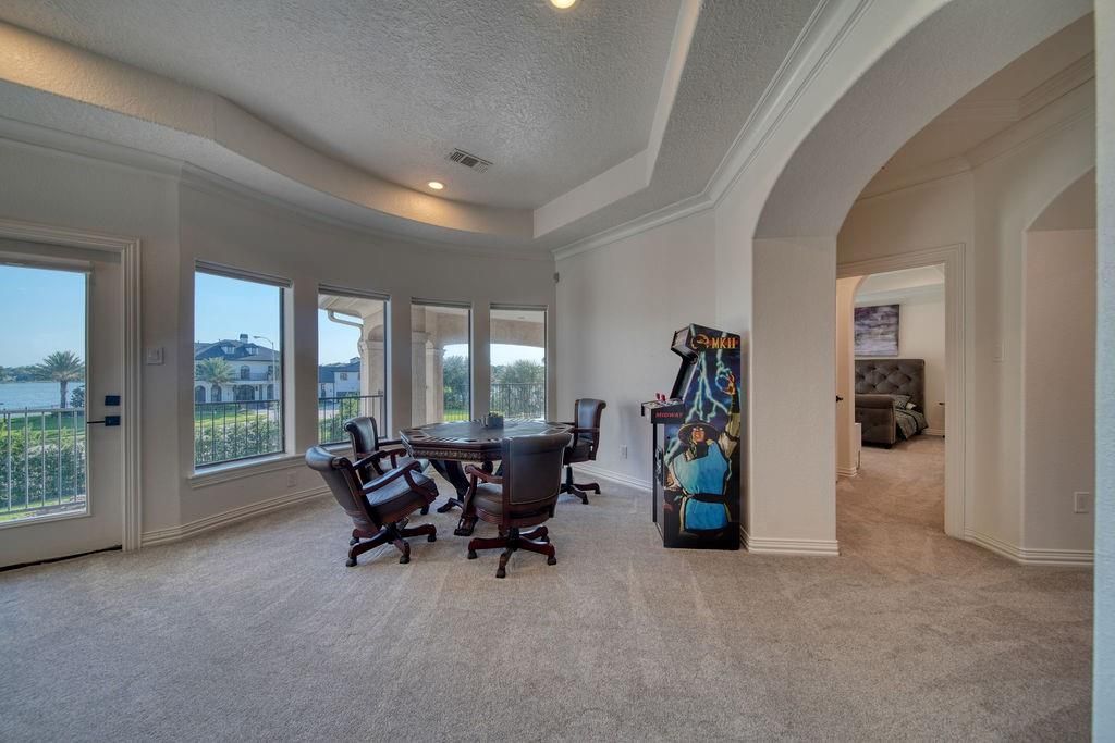 Home Office, Interior, Recessed Lighting