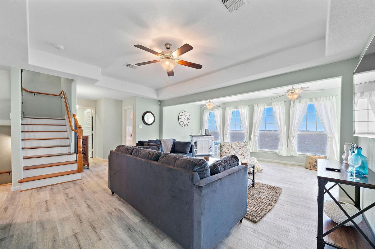 Interior, Living room, Water, Wood Texture Flooring
