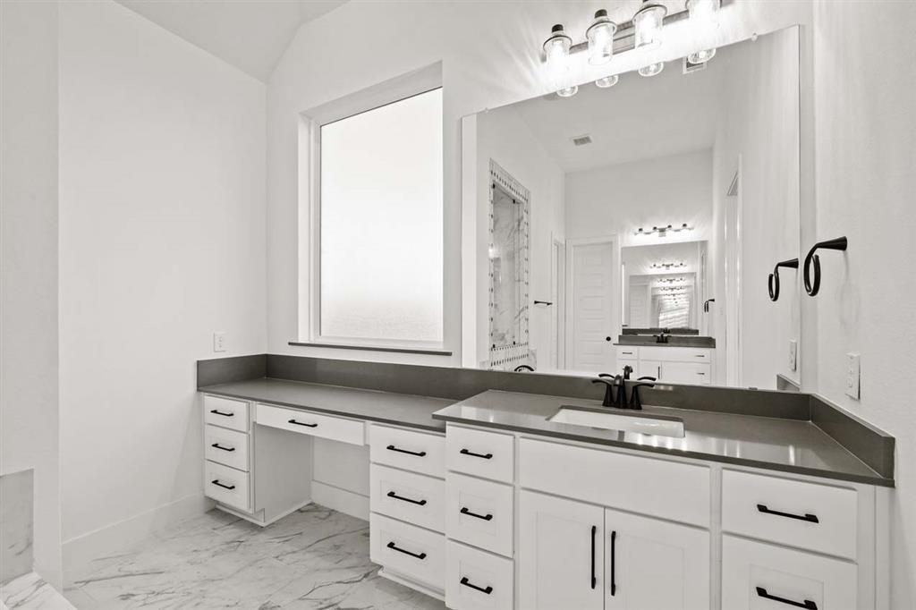 Bathroom, Dual Sink Vanities, Interior, Marble