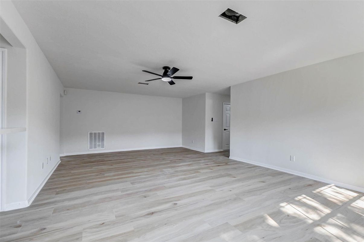 Empty room, Interior, Wood Texture Flooring