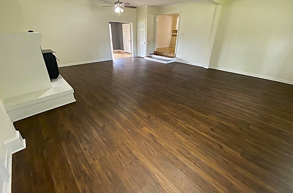 Empty room, Interior, Wood Texture Flooring