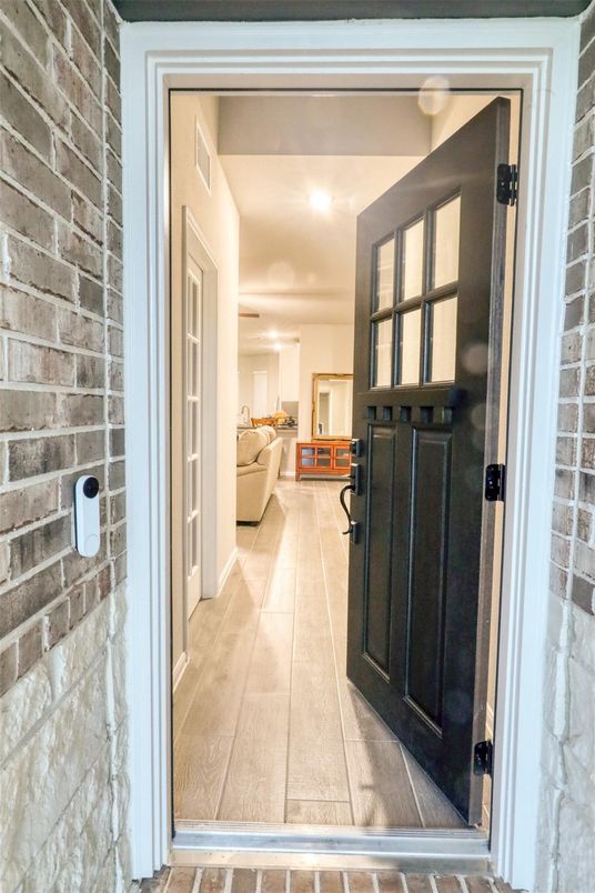 Interior, Recessed Lighting, Stone Walls