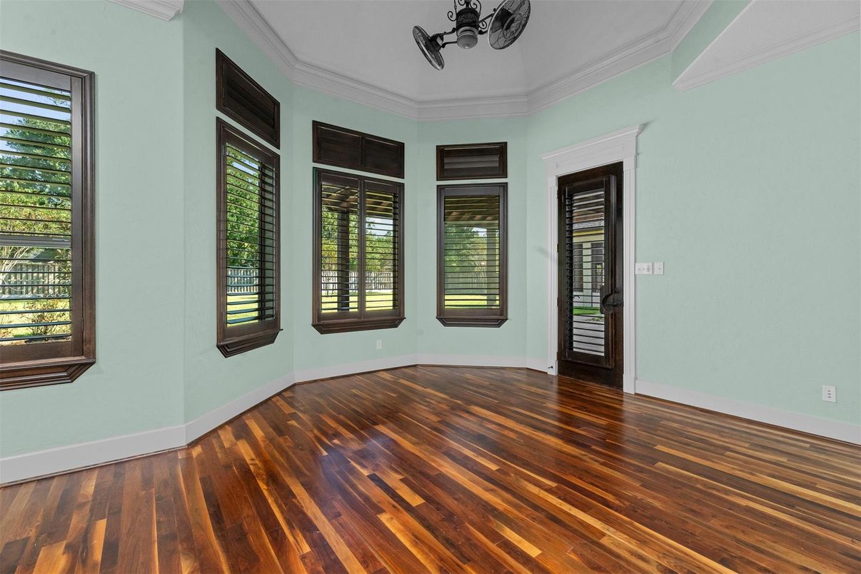 Empty room, Interior, Wood Texture Flooring