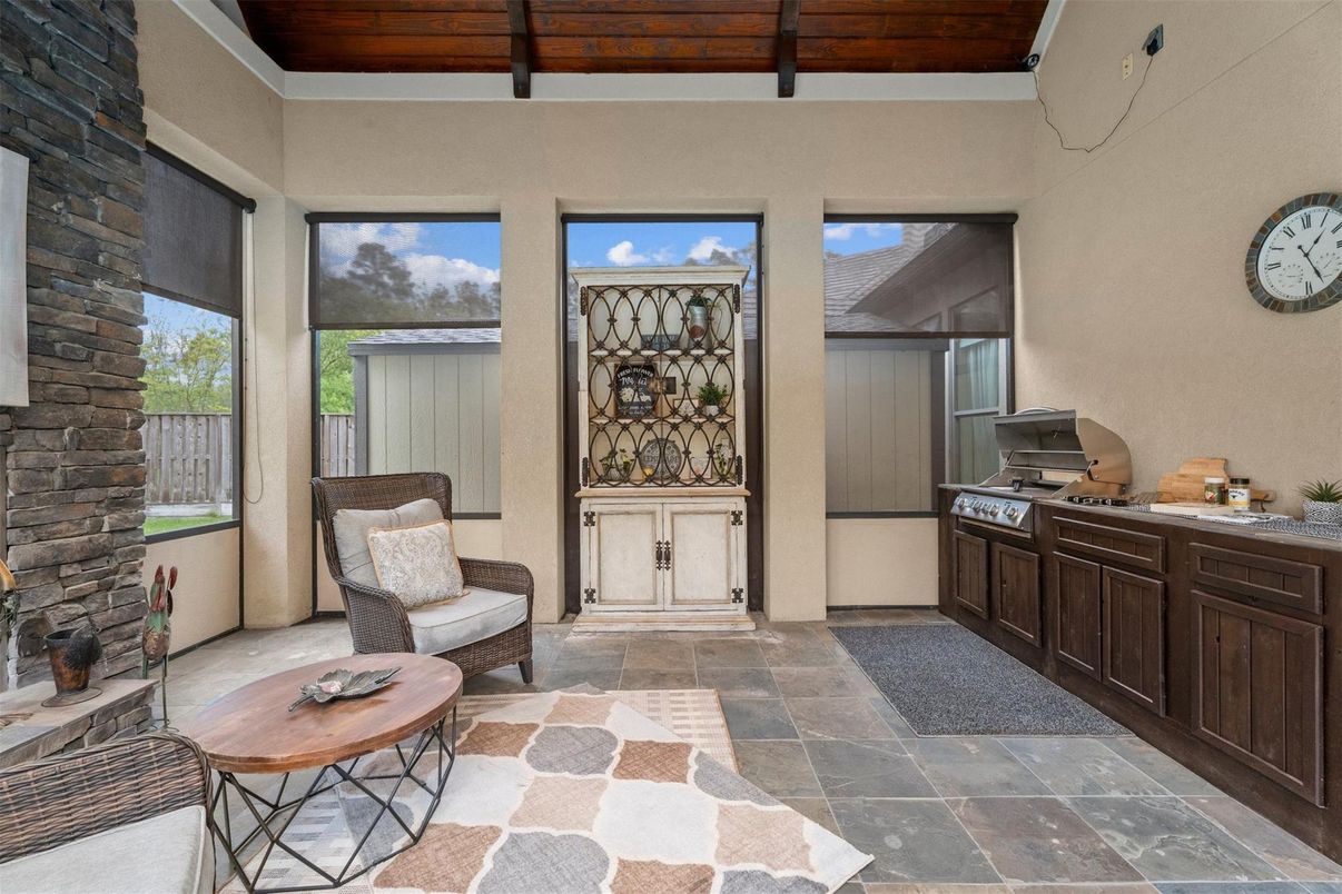 Interior, Wooden Ceilings