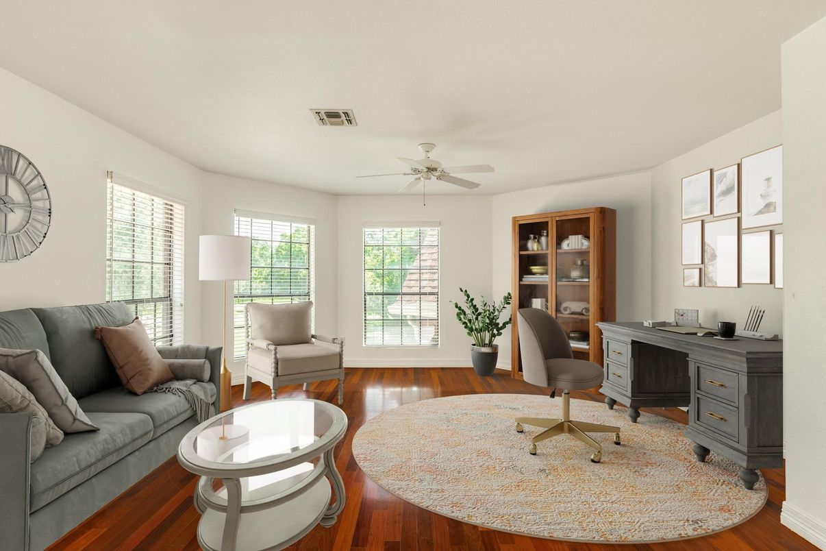 Home Office, Interior, Living room, Wood Texture Flooring