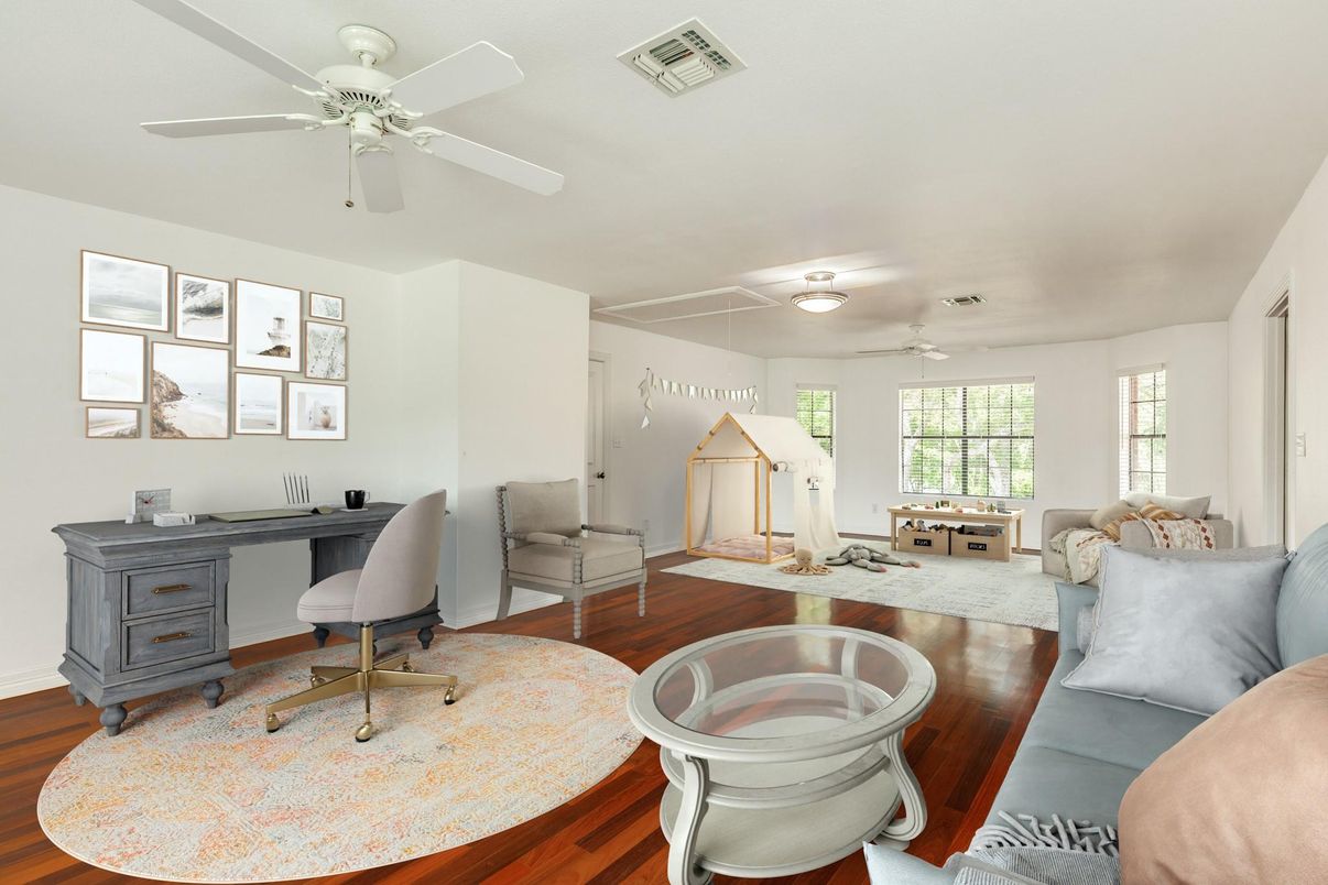 Home Office, Interior, Living room, Wood Texture Flooring