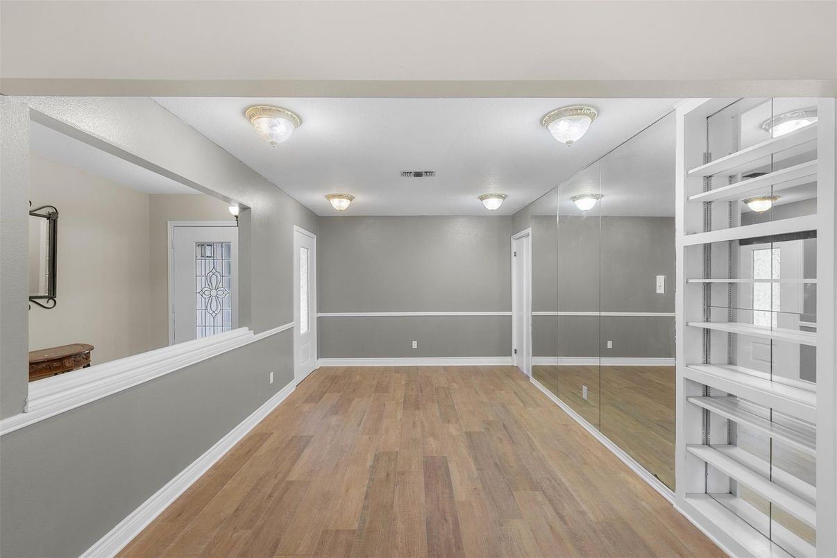 Empty room, Interior, Wood Texture Flooring